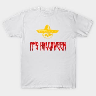 it's halloween,sombrero skull T-Shirt